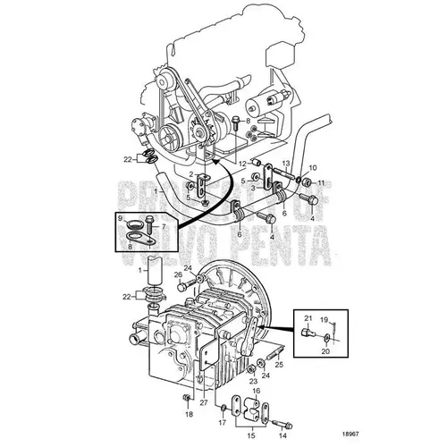 Stud(V2) - Volvo Penta Stud(V2) - Volvo Penta
