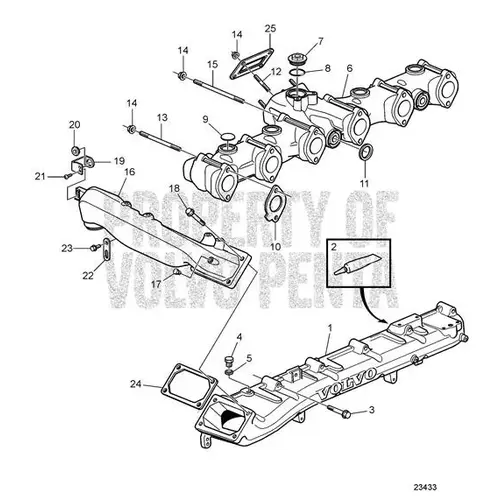 Bracket - Volvo Penta Bracket - Volvo Penta