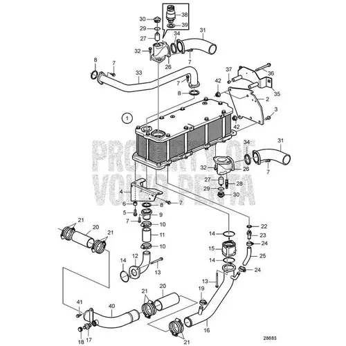 Clamp - Volvo Penta Clamp - Volvo Penta