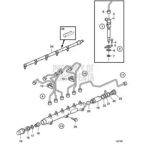 Roller Bearing - Volvo Penta Roller Bearing - Volvo Penta