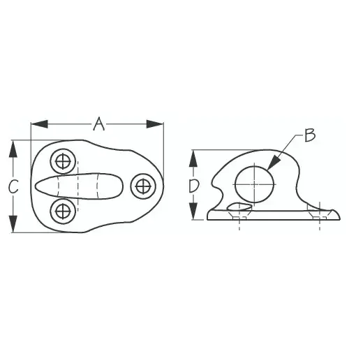 Stainless Steel LIFT/TOW EYE Stainless Steel LIFT/TOW EYE