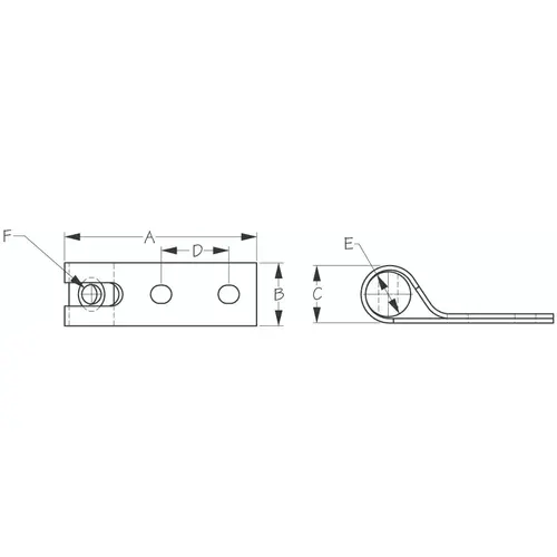 Stainless Steel LIFT RING Anchor Plate Stainless Steel LIFT RING Anchor Plate
