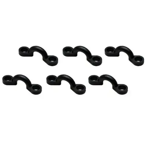 EYE STRAP BLACK NYLON (4/PACK EYE STRAP BLACK NYLON (4/PACK