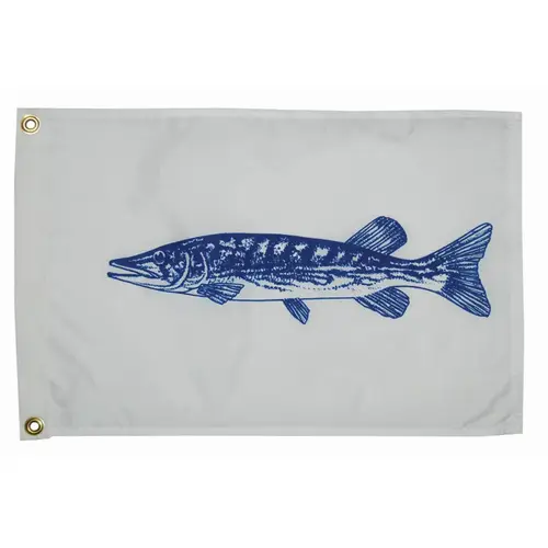 12X18 PICKEREL FLAG 12X18 PICKEREL FLAG
