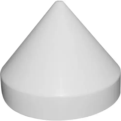 12" DIAMETER PILING CAP WHITE 12" DIAMETER PILING CAP WHITE