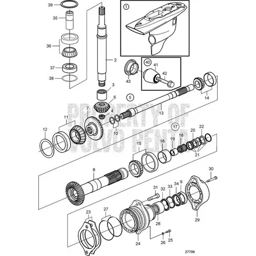 Six Point Socket Screw - Volvo Penta Six Point Socket Screw - Volvo Penta