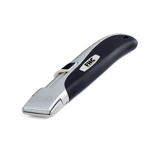 Retractable Safety Knife - Silver & Black Retractable Safety Knife - Silver & Black
