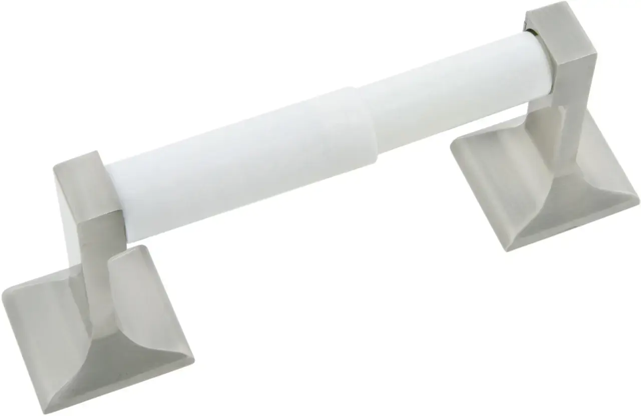 Delaney Hardware Cascade 300 Series Paper Holder (White Plastic Roller) 502801B