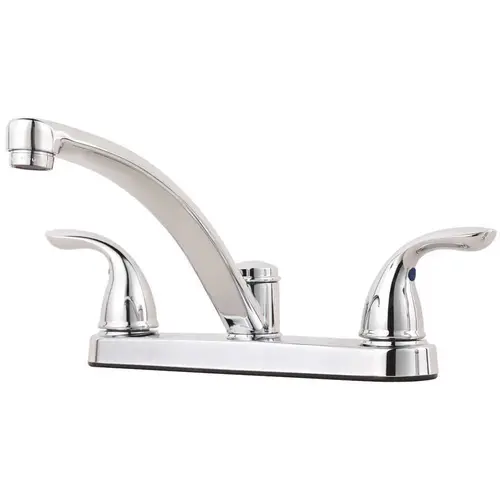Pfirst Series 2-Handle Kitchen Faucet in Polished Chrome Pfirst Series 2-Handle Kitchen Faucet in Polished Chrome