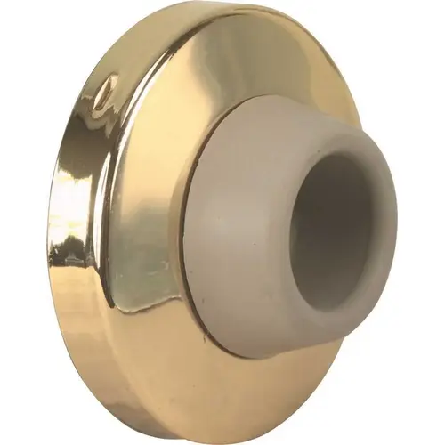 DOOR STOP CONCAVE WALL CONCEALED MOUNTING, Brass DOOR STOP CONCAVE WALL CONCEALED MOUNTING, Brass