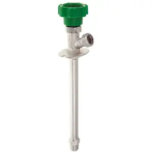 HAMMOND VALVE CORPORATION 0038080012 Hammond Frost-Proof Sillcock 1/2 X 8 In. Chrome-Plated