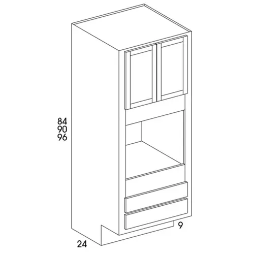 Wolf Cabinets 047 OC339624ADA-WAVERLY HAZELNUT Wolf Cabinets 047 OC339624ADA-WAVERLY HAZELNUT