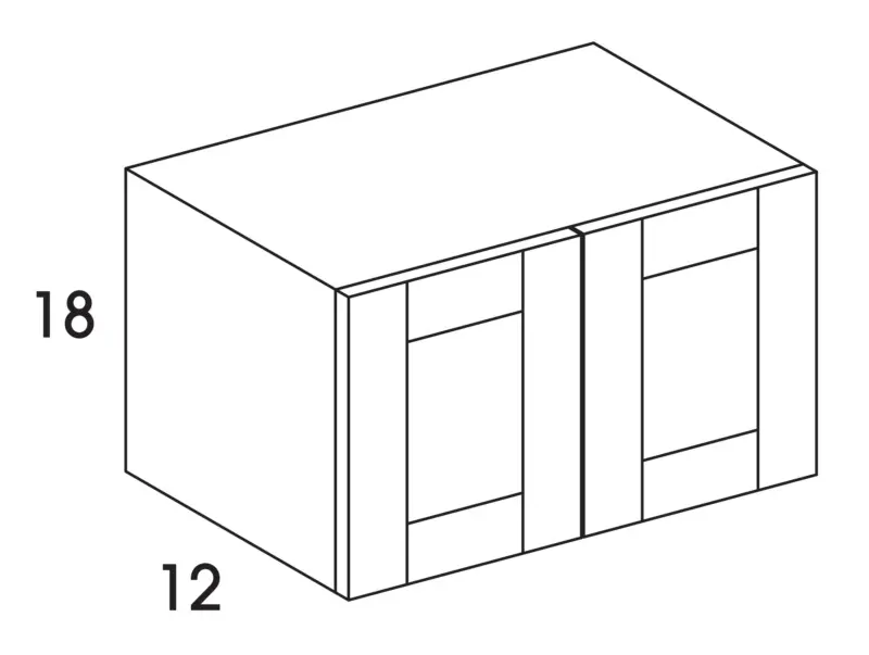 The Wolf Organization LLC Classic Series Wall Cabinets Honey Dartmouth 24W x 12D x 18H - Wolf 1413215