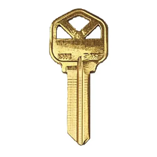 KW1 Blank Key Gold - pack of 50