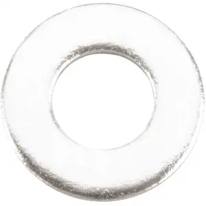 Powers Fasteners 042004-PWR ZINC FLAT WASHER, 3/8 IN Silver Pack of 100