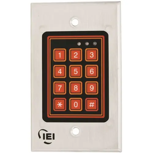 IEI DOOR-GARD WEATHER-RESISTANT KEYPAD SYSTEM