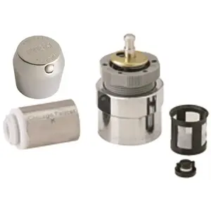 Chicago Faucets 665-RKPABCP Push Button MVP Retrofit Kit Chrome