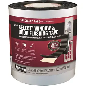 Nashua Tape 1542734 6 in. x 50 ft. Select Window and Door Flashing Tape