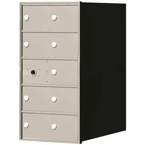1,400 Series 9-Compartment Recessed Horizontal Mailbox Anodized Aluminum