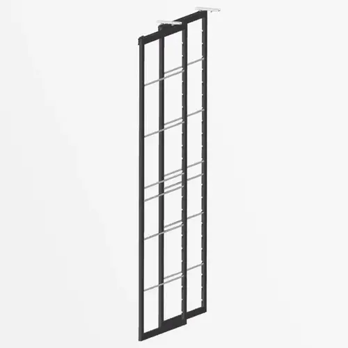 30" Vertical Pullout Laundry Drying Rack 2-Frame Set, Espresso 30" Vertical Pullout Laundry Drying Rack 2-Frame Set, Espresso