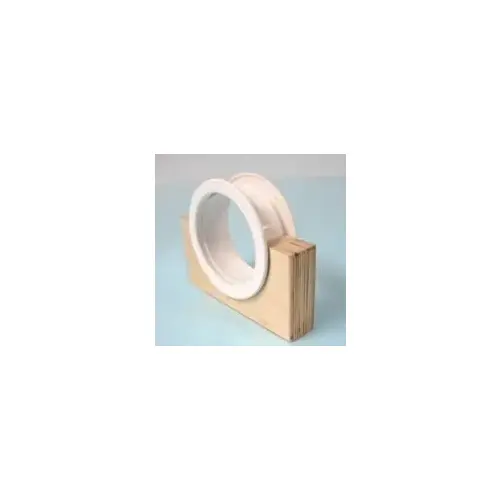 1-PC Oval Trim Ring 4-1/ 2 x 1-3/4" ID White 1-PC Oval Trim Ring 4-1/ 2 x 1-3/4" ID White