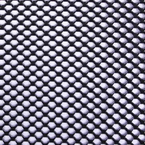4 ft x 3 ft EM-2 Veil Pattern Aluminum Expanded Panel, Black 4 ft x 3 ft EM-2 Veil Pattern Aluminum Expanded Panel, Black