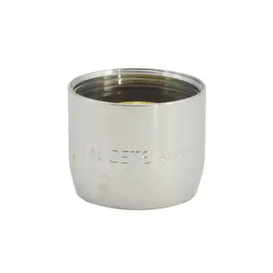 Chicago Faucets E3JKABCP PRESSURE COMPENSATING SOFTFLO AERATOR, LEAD FREE Chrome