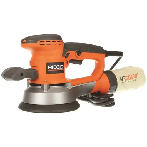 4 Amp Corded 6 in. Variable-Speed Dual Random Orbital Sander with AIRGUARD Technology Orange 4 Amp Corded 6 in. Variable-Speed Dual Random Orbital Sander with AIRGUARD Technology Orange