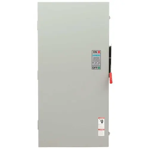 General Duty 400 Amp 240-Volt Double Pole Indoor Fusible Safety Switch