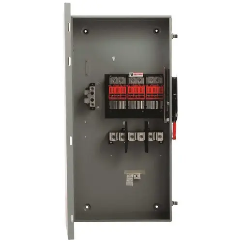 General Duty 400 Amp 240-Volt 3-Pole Outdoor Fusible Safety Switch General Duty 400 Amp 240-Volt 3-Pole Outdoor Fusible Safety Switch