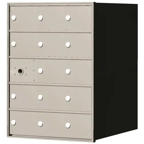 21" 1,400 Series 14-Compartment Recessed Front Load Horizontal Mailbox Anodized Aluminum 21" 1,400 Series 14-Compartment Recessed Front Load Horizontal Mailbox Anodized Aluminum
