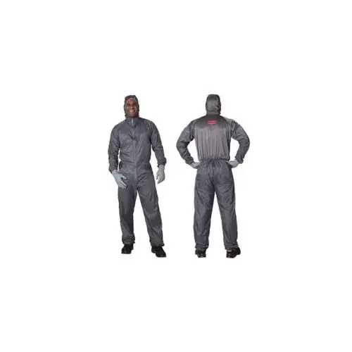 520062 Spray Overall, 3X-Large, Gray, Nylon Taffeta 190T/1% Carbon Thread, Elastic Waist 520062 Spray Overall, 3X-Large, Gray, Nylon Taffeta 190T/1% Carbon Thread, Elastic Waist