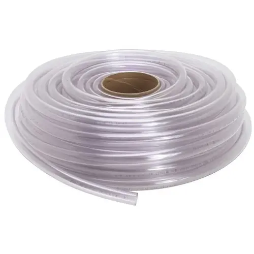 5/8 in. x 1/2 in. x 100 ft. Clear PVC Tubing 5/8 in. x 1/2 in. x 100 ft. Clear PVC Tubing