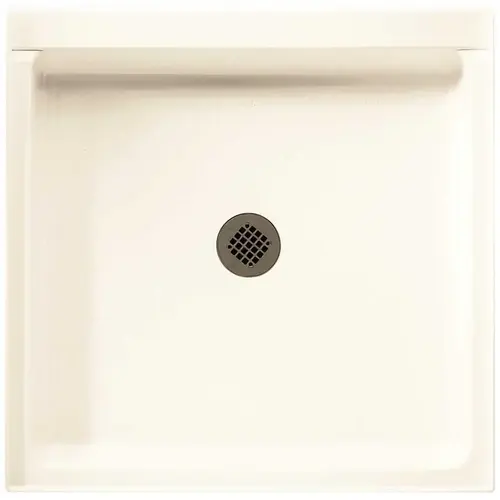 Veritek 36 in. x 36 in. Single Threshold Shower Pan in White
