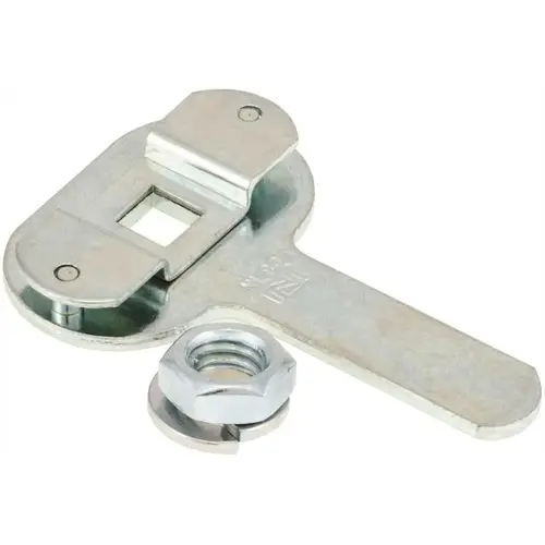 3-POINT LATCH PLATE WITH TONGUE FOR LOCKING HANDLE Chrome 3-POINT LATCH PLATE WITH TONGUE FOR LOCKING HANDLE Chrome