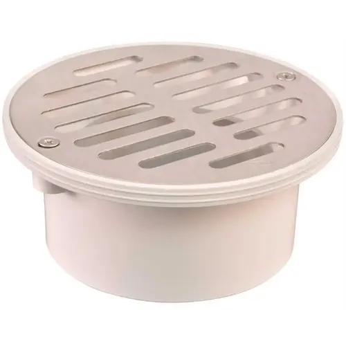 3 in. x 4 in. Adjustable Metal Ring DWV Closet Flange Color/Finish Family 3 in. x 4 in. Adjustable Metal Ring DWV Closet Flange Color/Finish Family