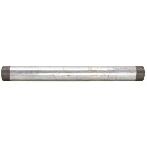 1 In. x 10 Ft. Carbon Steel Threaded Galvanized Pipe