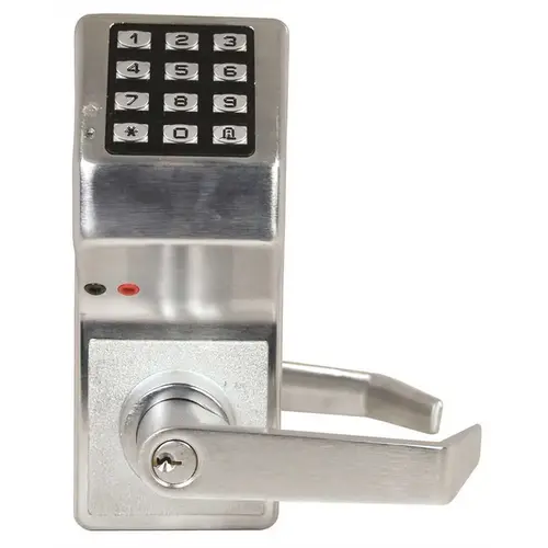 Digital Lock Satin Chrome Finish Digital Lock Satin Chrome Finish