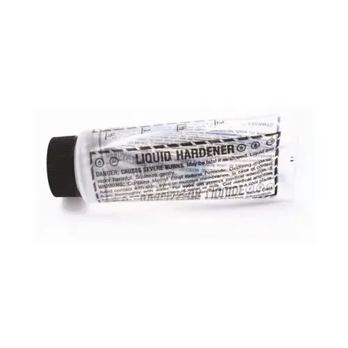 Hardener, 0.5 oz Tube, Clear, Liquid Hardener, 0.5 oz Tube, Clear, Liquid