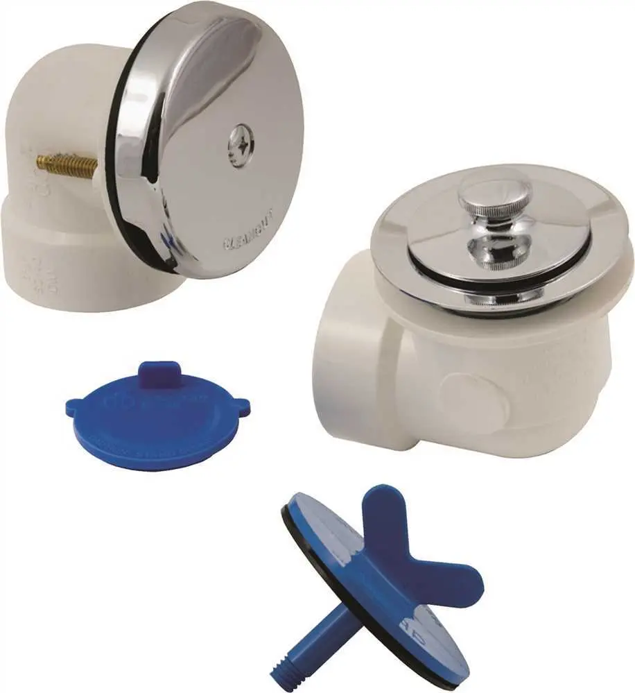National Brand Alternative Schedule 40 Pvc Bathtub Drain Kit W/ Waste And Overflow And Chrome Stopper P7225B National Brand Alternative Schedule 40 Pvc Bathtub Drain Kit W/ Waste And Overflow And Chrome Stopper P7225B