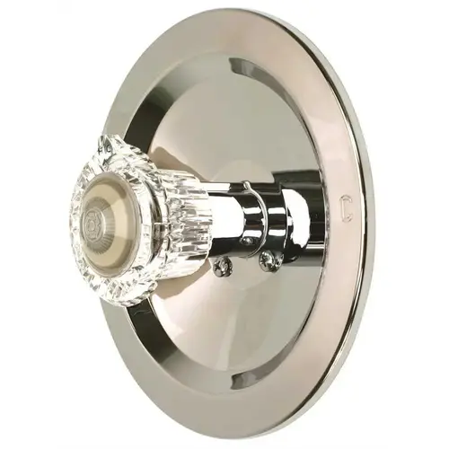 Mixet Valve Trim Kit with Acrylic Handle in Chrome Mixet Valve Trim Kit with Acrylic Handle in Chrome