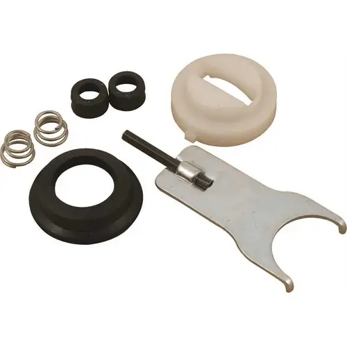 Repair Kit for Delta and Peerless Single-Lever Crystal Handle Faucets Chrome