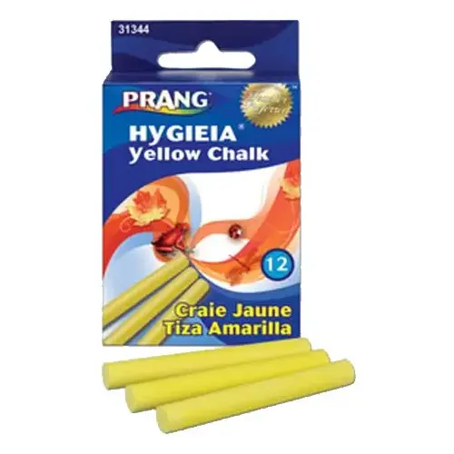 Yellow Dustless Board Chalk (12pk) Yellow Dustless Board Chalk (12pk)