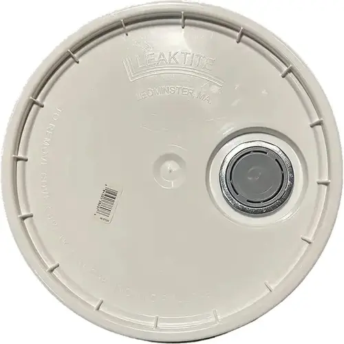 / Leaktite 1046658 5gal White Lid w/ Senior Rieke Flex Spout / Leaktite 1046658 5gal White Lid w/ Senior Rieke Flex Spout