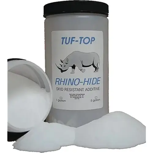 Tuf-Top Small Rhino Hide Skid Resistant Additive Coarse Grade (8 oz) Tuf-Top Small Rhino Hide Skid Resistant Additive Coarse Grade (8 oz)