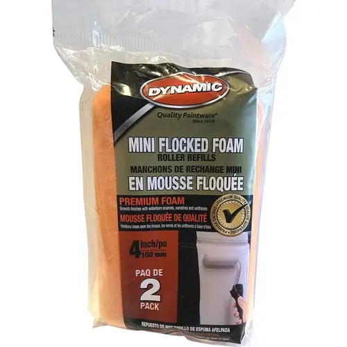 Hm005502 100mm 4" Mini Flocked Foam Refill - pack of 20 Hm005502 100mm 4" Mini Flocked Foam Refill - pack of 20
