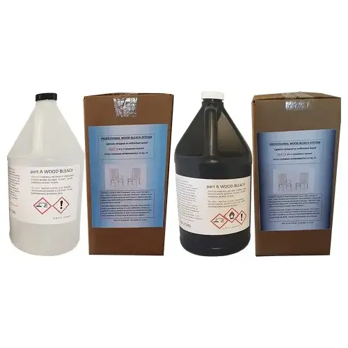 Professional Wood Bleaching Kit (1gal Part A & 1gal Part B) Professional Wood Bleaching Kit (1gal Part A & 1gal Part B)