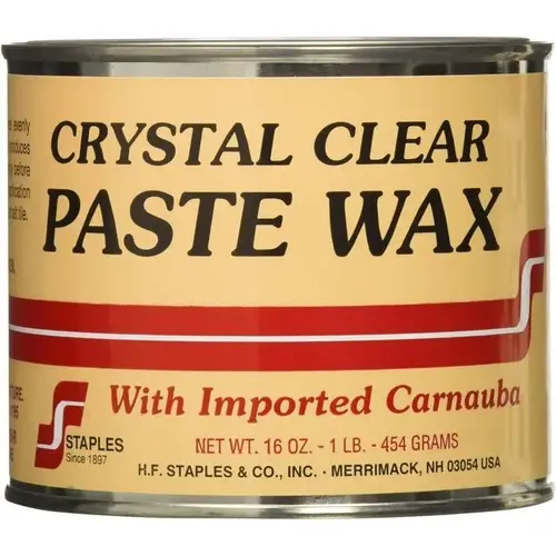 H. F. 1lb Clear Paste Wax H. F. 1lb Clear Paste Wax
