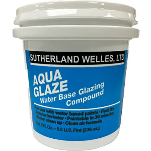 .5pt Fast Dry Water Based Glazing Compound White .5pt Fast Dry Water Based Glazing Compound White