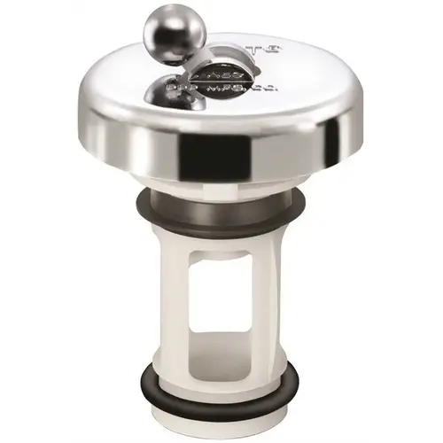 2.125 in. Dia x 2.125 in. H Flip-It Fit-All Bathroom Stopper Chrome